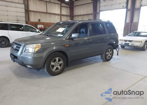 2007 Honda Pilot Ex-L из США, поврежденный, VIN 2HKYF18537H539295